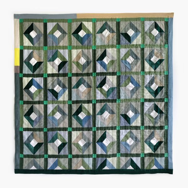 Thompson Street Studio Diamond Quilt, Fern