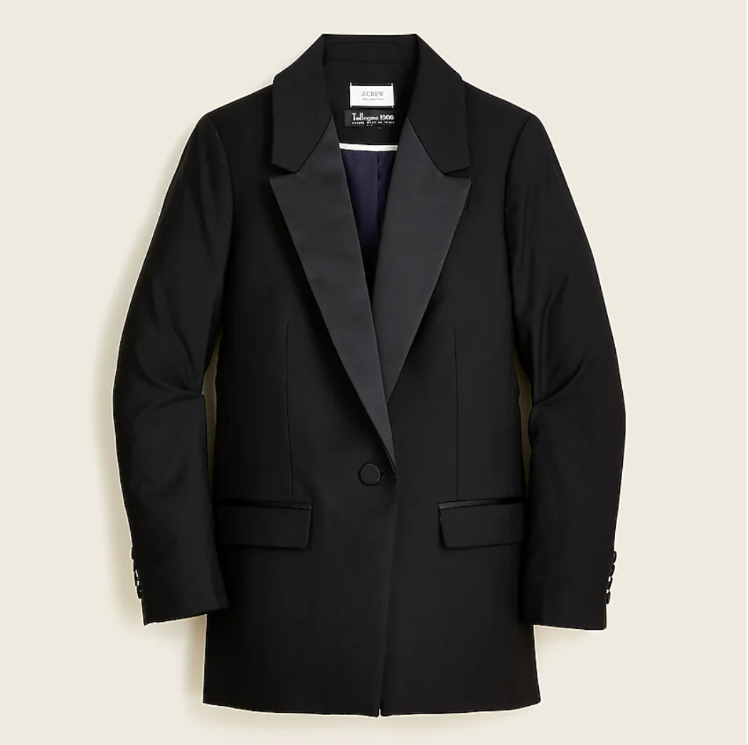 Collection Willa tuxedo blazer in Italian wool