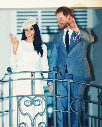 Meghan Markle and Prince Harry in Fiji.