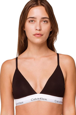 Calvin Klein Modern Cotton Lightly Lined Triangle Wireless Bralette