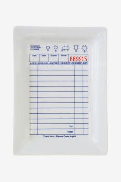Fishs Eddy Guest Check Tray