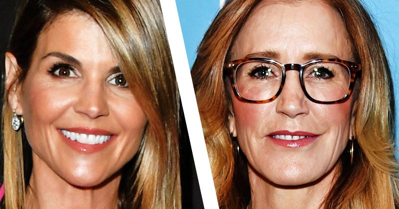 フェリシティ・ハフマンとロリ・ラフリンはソーシャルメディアから離れて詐欺しました