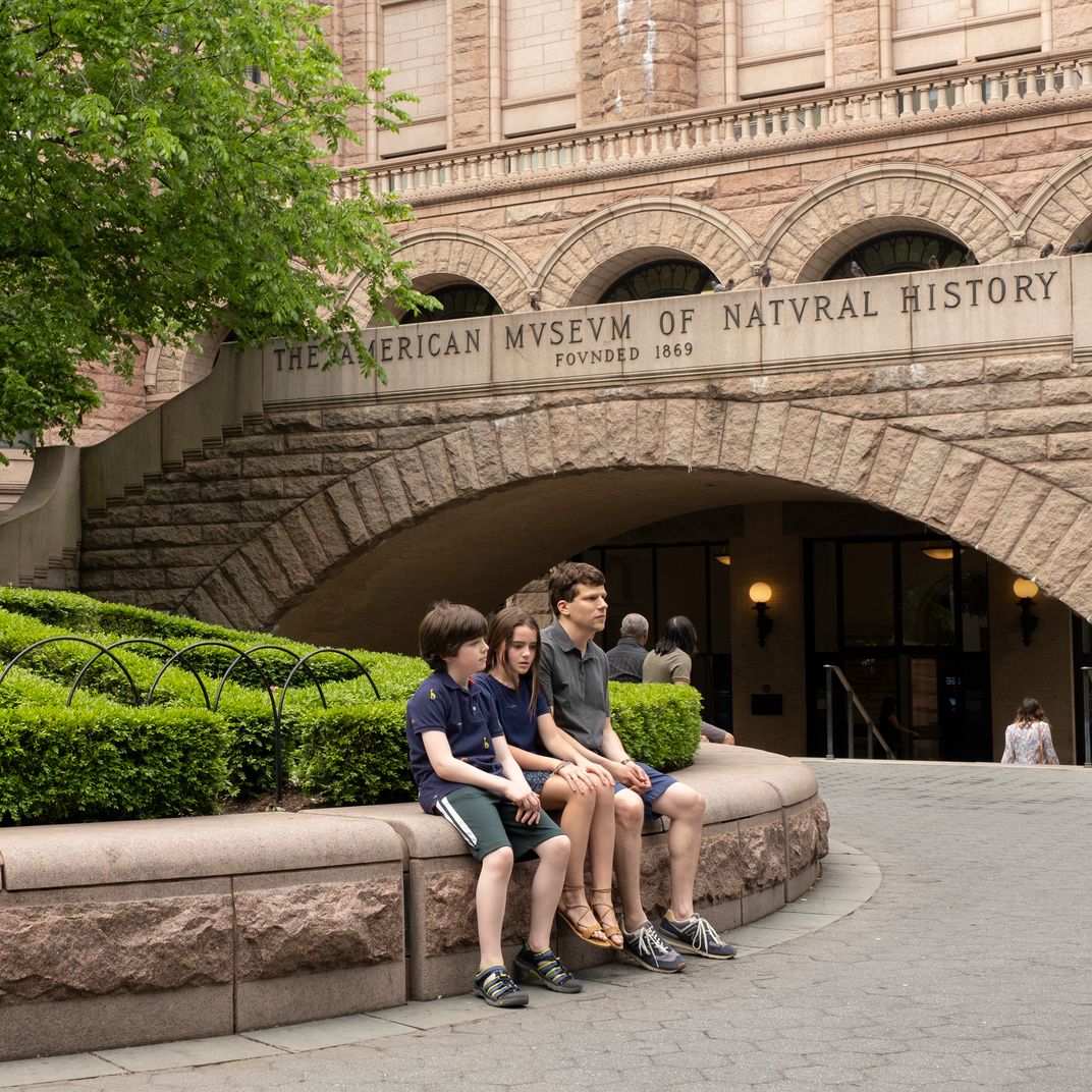 American Museum of Natural History: Central Park West at 77th Street. We had Toby enter and exit the American Museum of Natural History on the fountain side because we figured that he’d be a member, and that’s the members’ entrance. But the real reason we did it, even though we very much wanted the front of the museum, was that the statue of Teddy Roosevelt on the Central Park West side was being removed even as we were arranging the shoot.