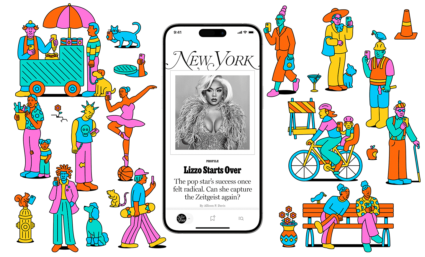 App marketing page cover