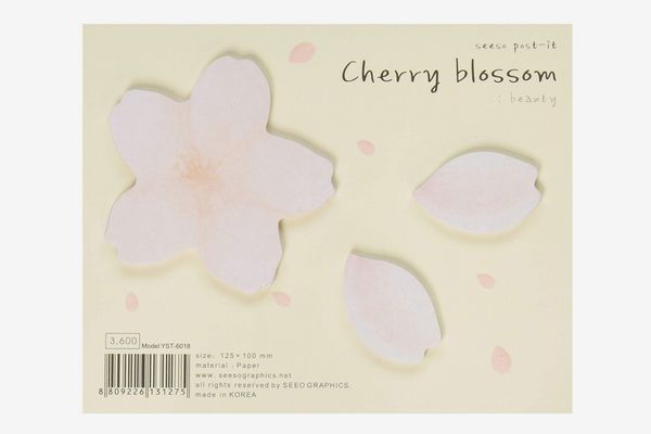 Wrapables Cherry Blossom Sticky Notes