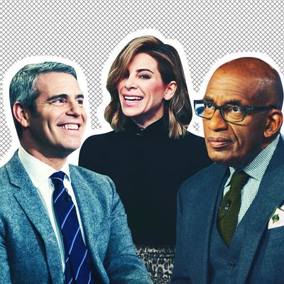 Andy Cohen, Jillian Michaels, and Al Roker.