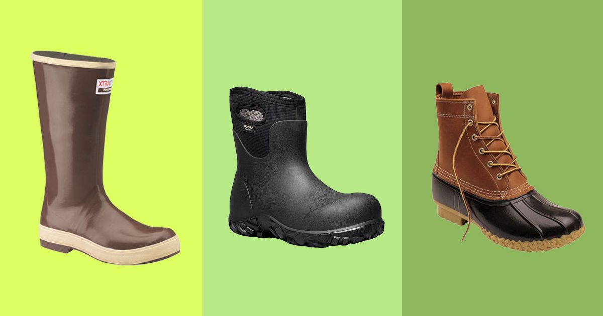 Comfortable rain boots mens on sale