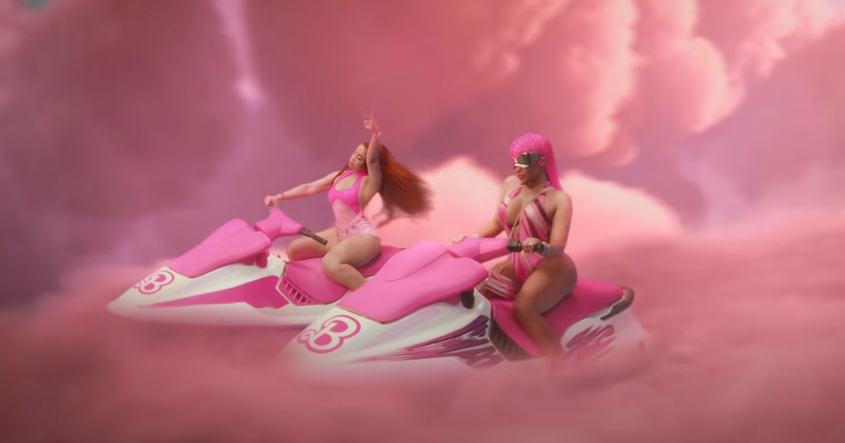 Nicki Minaj and Ice Spice Are Barbie Girls in a ‘Barbie World’