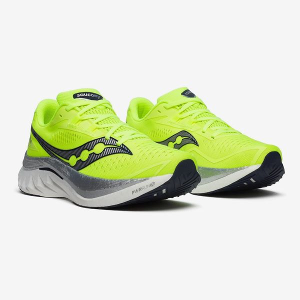 Saucony Endorphin Speed 4 Running Shoes - Citron/Navy