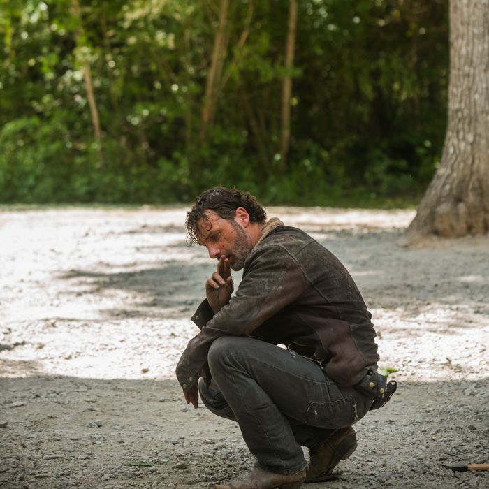 >>> Non TO BE USED UNTIL 10/24/16 at 1:00 AM EST <<< Andrew Lincoln as Rick Grimes - The Walking Dead _ Season 7, Episode 1 - Photo Credit: Gene Page/AMC