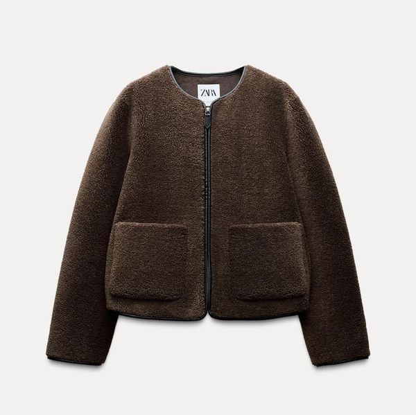 Zara Jacket with Faux Shearling