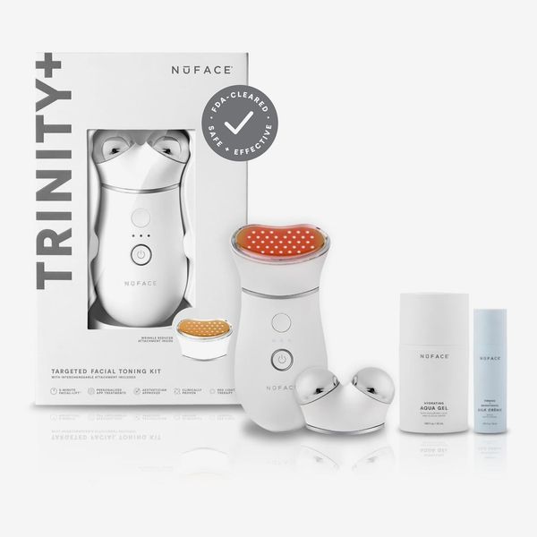 NuFace Trinity+ Red Light and Wrinkle Reducer Attachment Set
