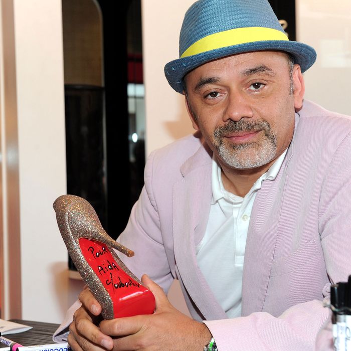 christian louboutin hat mens