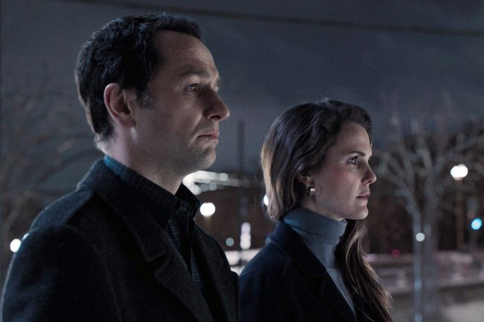 Matthew Rhys and Keri Russell in The Americans.