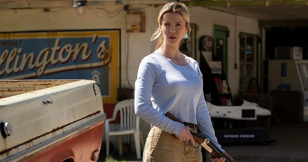 Universal Cancels The Hunt Release Betty Gilpin Emma Roberts