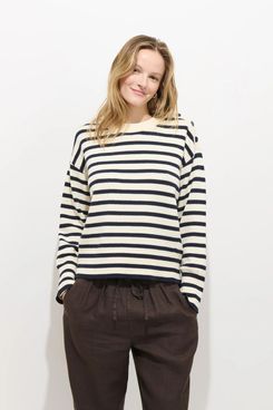 Alex Mill Normandy Striped Sweater in Cotton