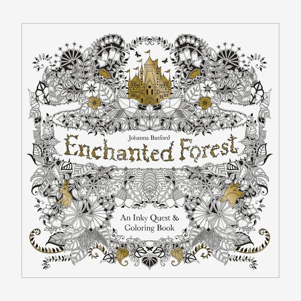 ‘Enchanted Forest: An Inky Quest & Coloring Book,’ by Johanna Basford