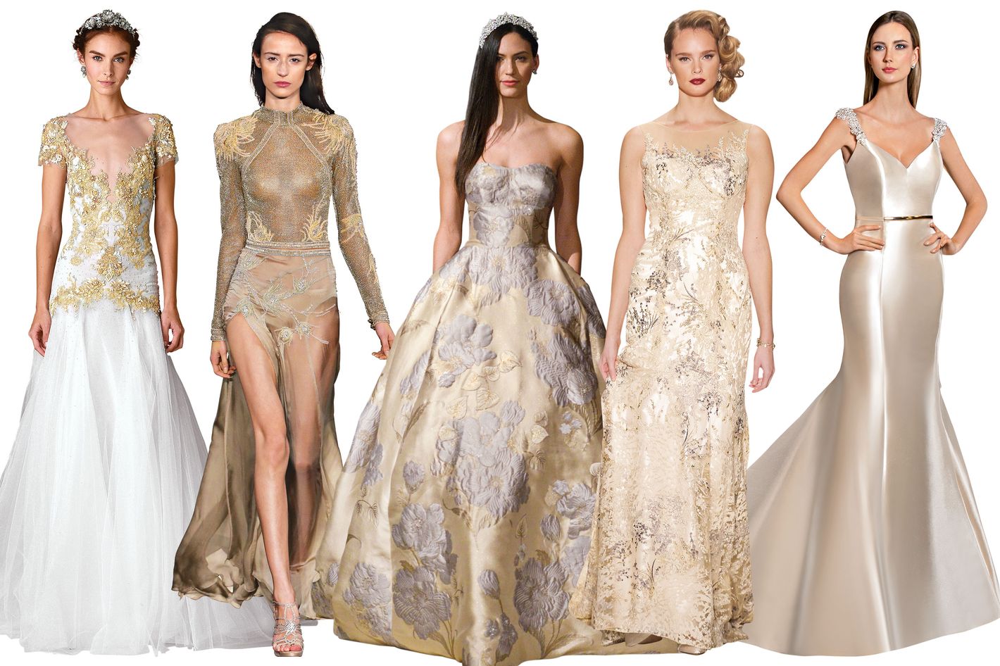 45 Modern Classic Gowns for Summer Weddings