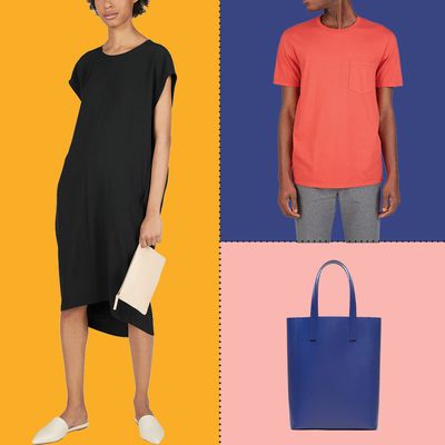 Selections from Everlane's 