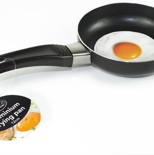 Black 12cm Mini Frying Pan