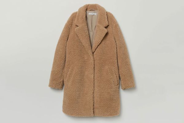 H&M Short Pile Coat