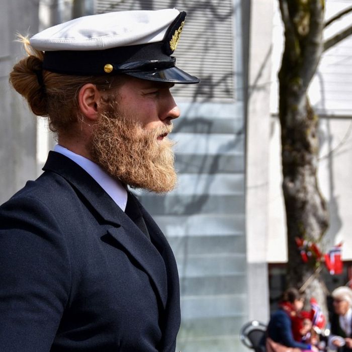 An Ode to This Hot Norwegian Navy Officer’s Spectacular Beard