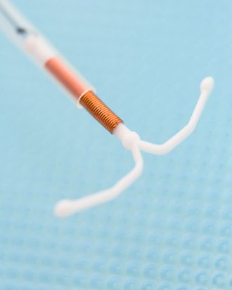 An IUD's hostess gift? No babies for now.
