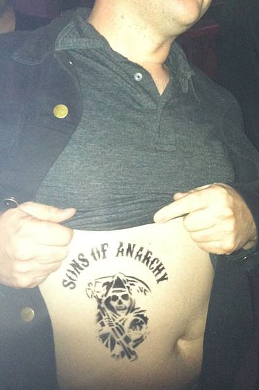 Tattoo Most likely to Impress Ron Perlman, Star of Sons of Anarchy.