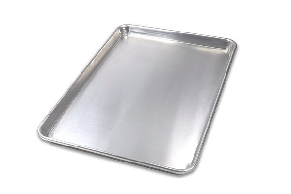 USA Pan 1050HS-BB Bare Aluminum Bakeware Half Sheet Baking Pan, Warp-Resistant, Rust-Proof