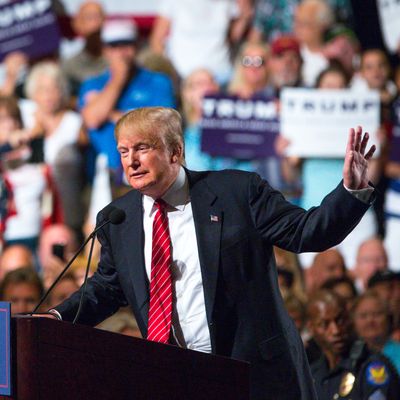 Donald Trump Gives Address On Immigration In Phoenix