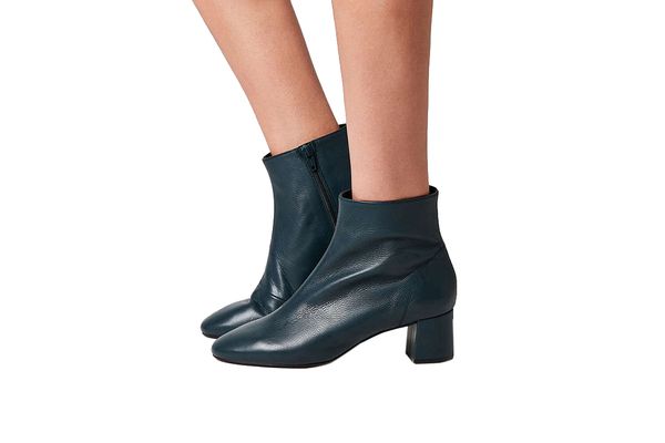 Crosswalk Jana Leather Ankle Boot