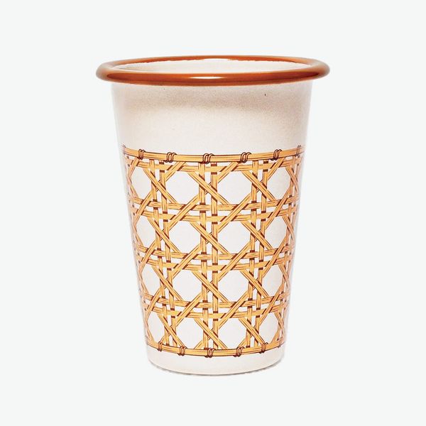 Domino x CCH Wicker Tumbler in Almond