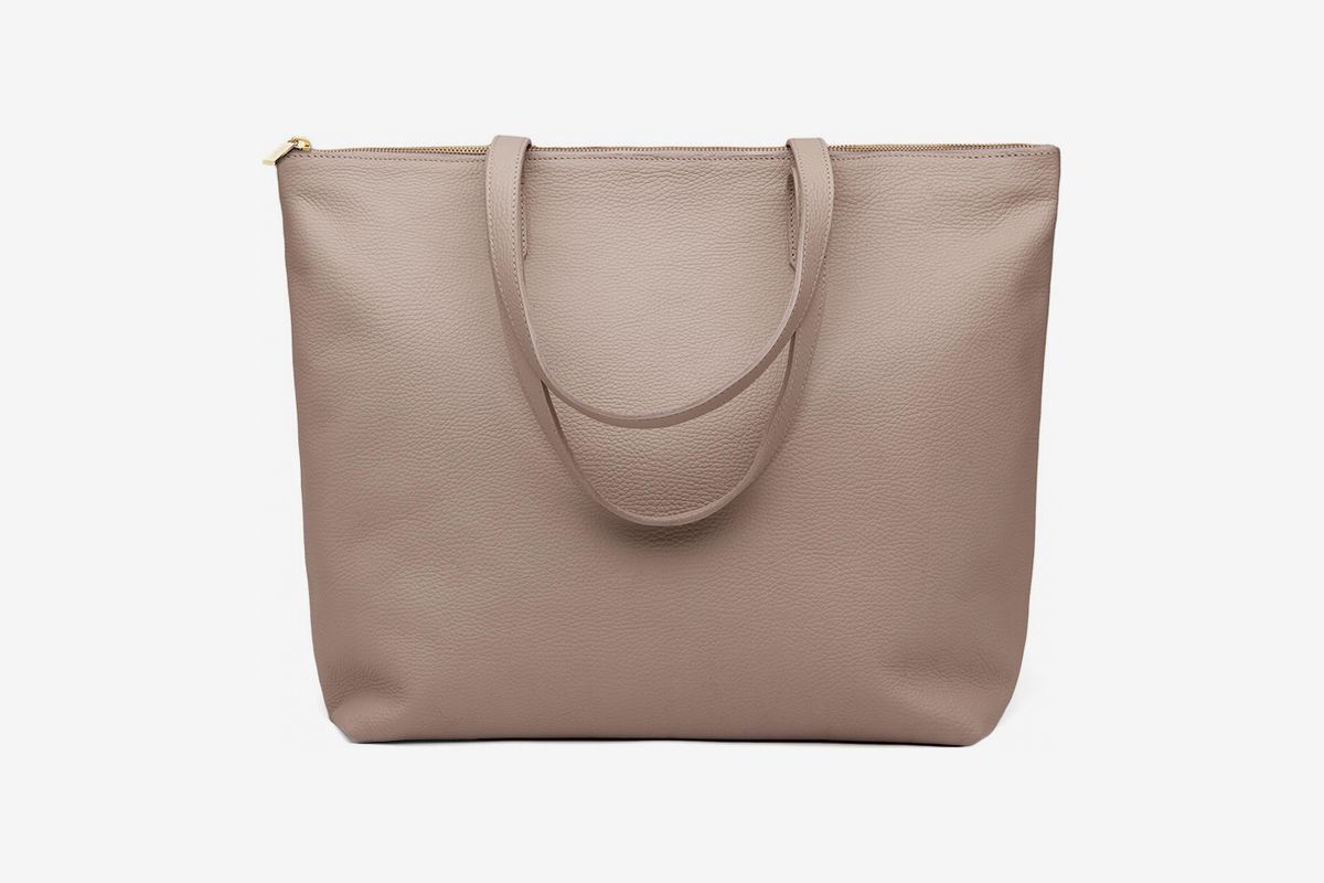 cuyana wide strap tote