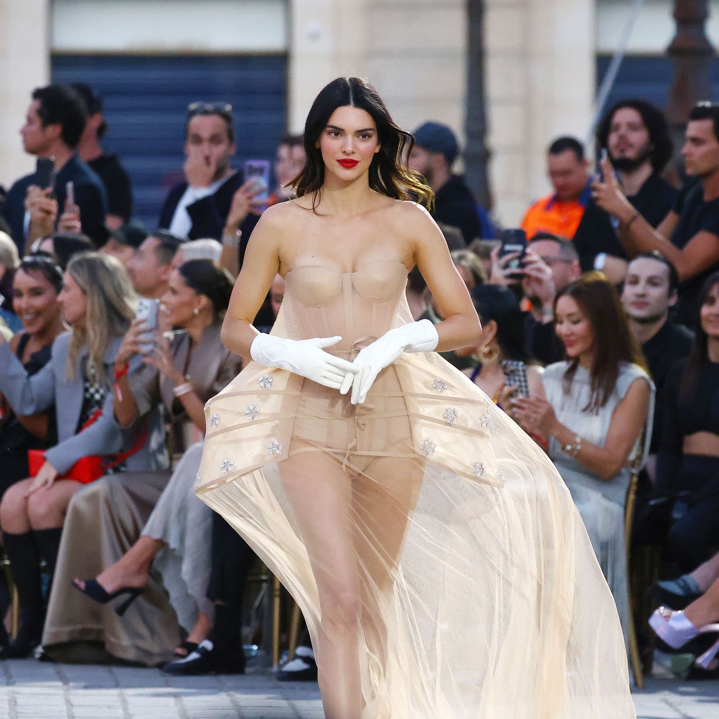 Why Was Kendall Jenner Barefoot at the Louvre?