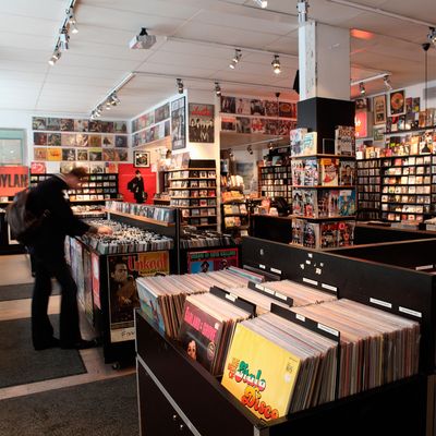 Pet Sounds record shop Sodermalm, Stockholm, Sweden