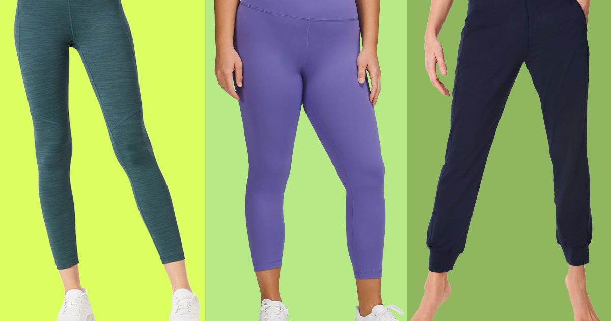 Sporty Chic Fitness Premium Yoga Capri Leggings One Size Fits Most Black/Grey 