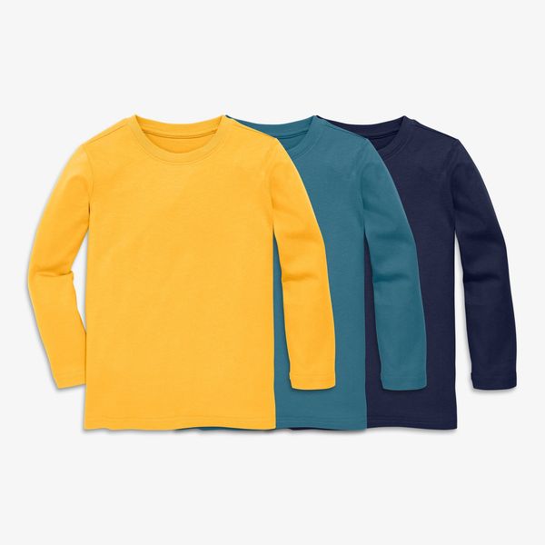 Primary Kids Long Sleeve Classic Tee 3-Pack