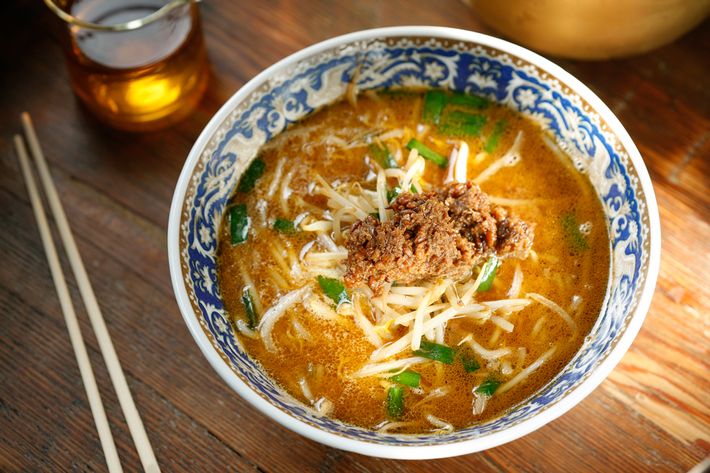 The XO miso ramen is made with Momofuku's vegetarian version of the sauce.