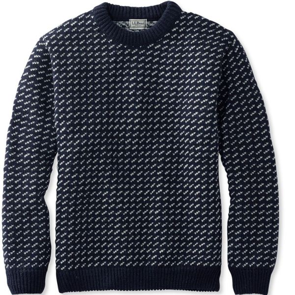 L.L.Bean Norwegian Heritage Crewneck Sweater