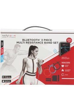 NEXTGEN 3pc Smart Fitness Bluetooth Resistance Bands Set
