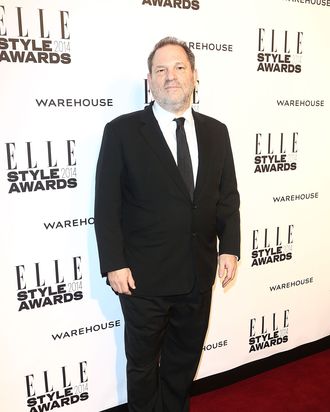 LONDON, ENGLAND - FEBRUARY 18: Harvey Weinstein attends the Elle Style Awards 2014 at one Embankment on February 18, 2014 in London, England. (Photo by Tim P. Whitby/Getty Images)