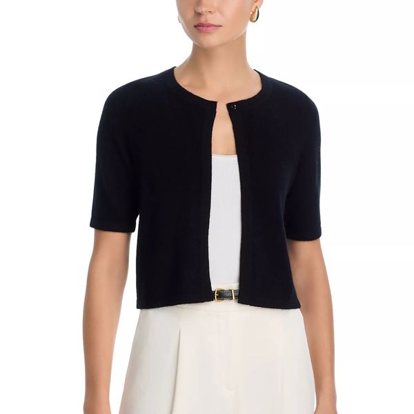 C by Bloomingdale’s Cashmere 100% Cashmere Crewneck Shrug Sweater