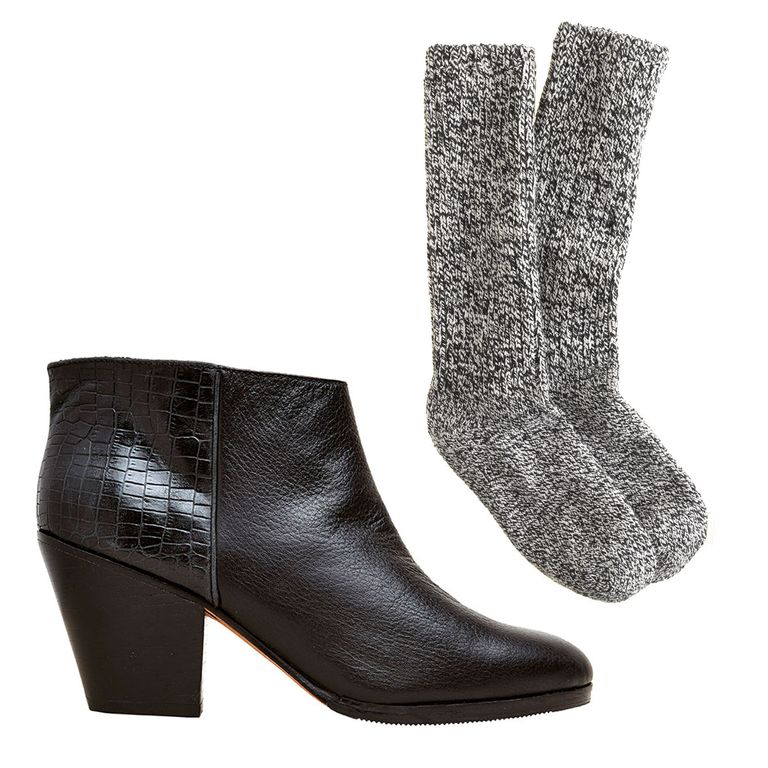 The 50 Best Boots and Socks to Wear Together This Winter