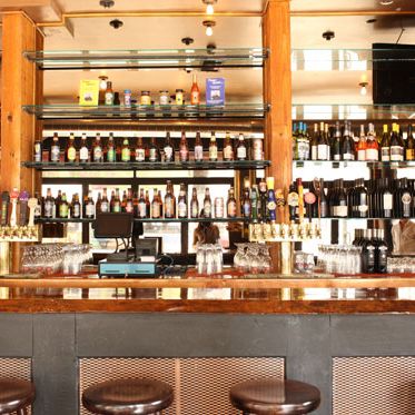 Bar area.