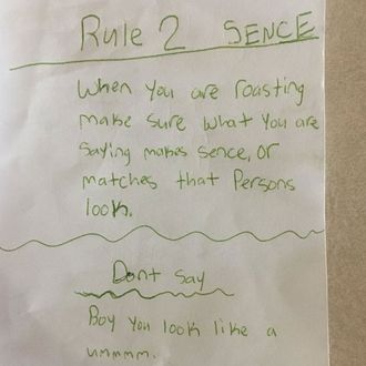 roasting someone kid rules perfect guide