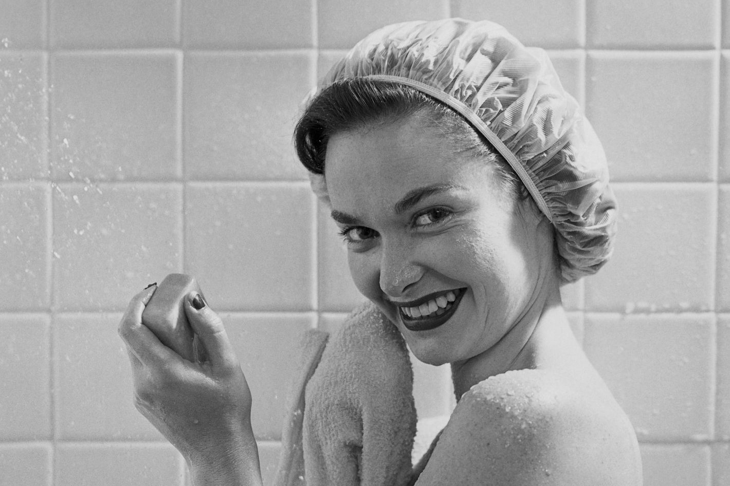 ladies shower cap