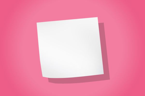 The Best Notepad Is a Stack of White Post-its