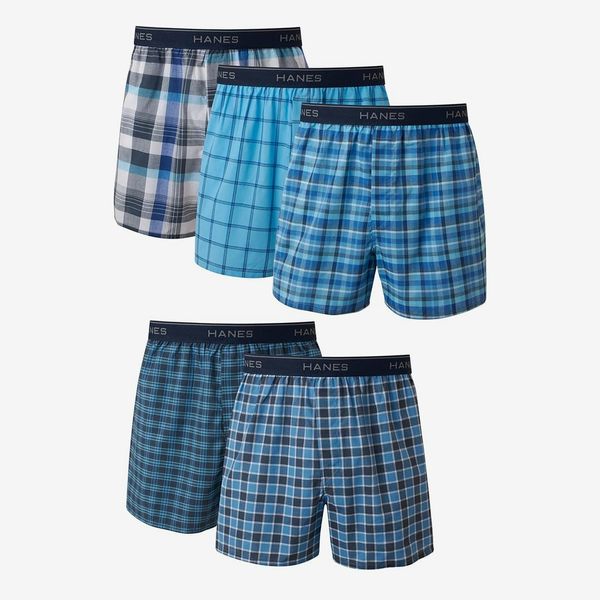 Hanes Men's Tagless Boxers - 5 Pack