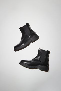 womens leather chelsea boots sale