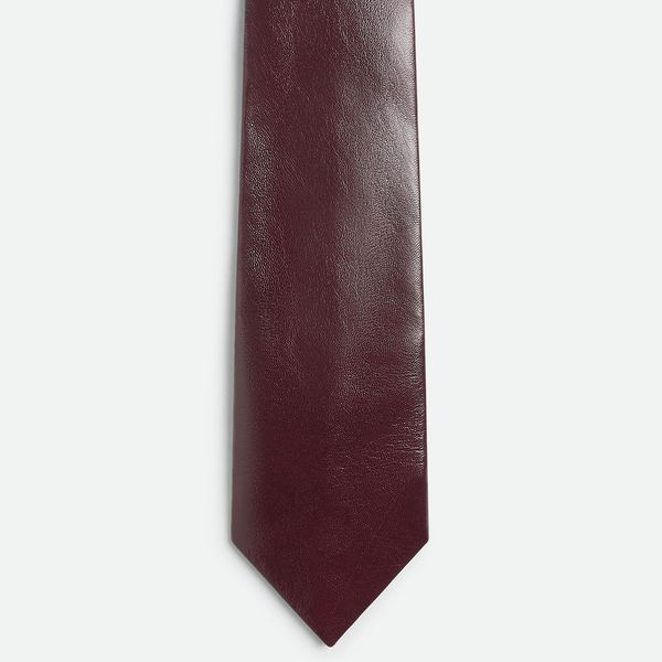Bottega Veneta Shiny Leather Tie